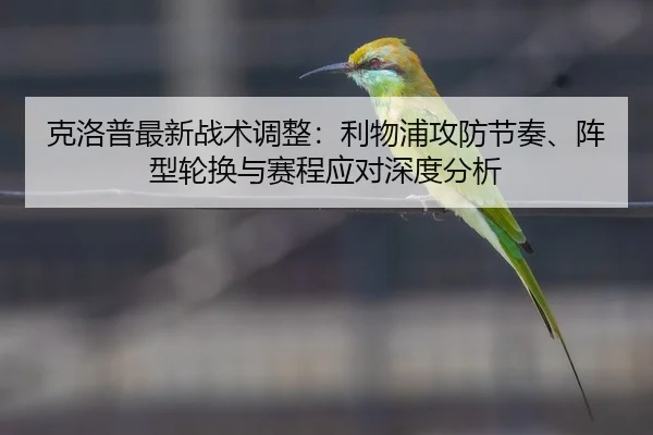 克洛普最新战术调整：利物浦攻防节奏、阵型轮换与赛程应对深度分析